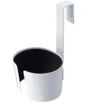 Yamazaki Hair Dryer Holder white W10 x D12 x H15cm New F/S