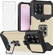 for Galaxy A42 5G Case Wallet Detachable Credit Card Holder