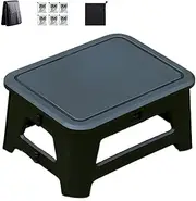 Portable Camping Toilet,Camping Portable Toilet - Compact Foldable Stool Seat for Tent Hiking Boat Shower RV Backpacking Car Travel