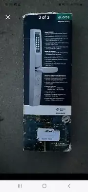 Assa Abloy EForce keyless entry hardware