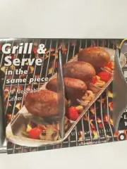 Wilton Armetale Gourmet Grillware Vegetable Griller Grill & Serve Tray Platter