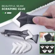 3 In 1 Silicone Sealant Caulking Agent Removal Tool Kit Squeegee Artifact 13 Cm