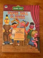 1976 SESAME STREET PAPER DOLL PLAYERS UNUSED EXCELLENT FROM WHITMAN PUBLISHING