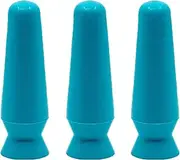 DMV Scleral Cup Large Contact Lens Handler - Inserts and Removes Scleral Contact Lenses and Prosthetic Eyes (Ventless) - Pack of 3 Colours May Vary