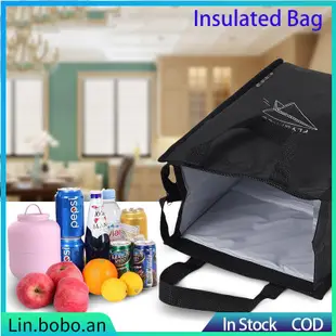 Insulated Lunch Bag Oxford Cloth Durable Bento Pouch Thermal