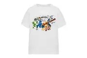 Avatar: The Last Airbender Unisex Adult Group T-Shirt (White) - UTTV15469