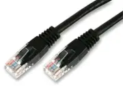 PRO SIGNAL - Cat5e RJ45 Ethernet Patch Lead, 0.3m Black