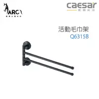 在飛比找蝦皮購物優惠-CAESAR 凱撒衛浴  Q6315B 活動毛巾架