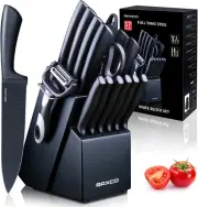 Knife Set Kitchen Knife SetKnife Block Set Chef Knife Set with Block for Kit