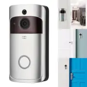 Wireless WiFi DoorBell IR Video Visual Camera Intercom Home W/ dingdong chime