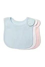 Self Stripe Bib--EMO E2811