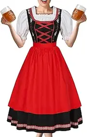 [Generic] Carnival Costumes for Women,Fashionable Womens Festival Costume Festival Dress - Stylish Festival Costume Beer Carnival Outfit for Women