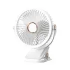 USB Rechargeable Fan Dormitory Clip-on Type Portable Mini Desk Fan 3604685