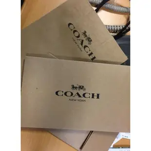 美國帶回～COACH 單層手拿包～ 經典logo款