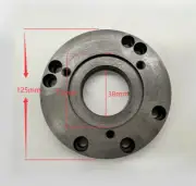 1PCS 100mm /125mm Adapter Plate for the Mini-lathe 4" to 5" Chuck