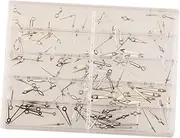 [APLVFFZH] Watch Hands Mixed Simple Install Parts Assorted Watch Pins for 2035 Movement