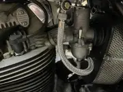 NORTON PETROL FUEL LINE ASSEMBLY 06-5192 STAINLESS 750 850 COMMANDO INTERSTATE