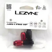 Lezyne ABS-1 Pro HP High Pressure Road Bicycle Pump Chuck Presta Schrader Valve