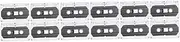 Angoily 12 Pcs Easy Labeling Blank Audio Cassette Tapes 30-Minute Recordable Tapes Retro Recording Cassette Tapes
