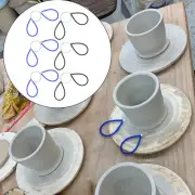 6x Pottery Clay Cutting Wire Ceramic Clay Cutter Tool for Artists Cutting