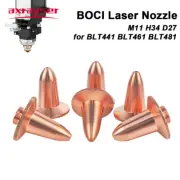Laser Cutting Nozzle D27 H34 M11 Flat Bevel Nozzle for BOCI BLT441 BLT461 BLT481