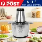 Electric Meat Grinder Mincer Sausage Vegetable Food Processor Blender 3L 350W AU
