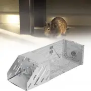 Rat Trap Continuous Mouse Trap Cage Humane Rodent Control Safe Bait Box