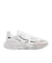 Moschino Mesh Panelled Sneakers 46 White