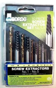 Bordo 9900-SM2 - Screw Extractor Set C/W Drills