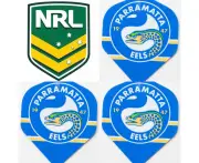 NRL Dart Board Dart Flights - Eels