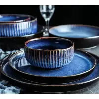 在飛比找蝦皮購物優惠-【窯變柴燒】 碗盤 陶瓷盤 碗盤組 碗4.5吋 餐盤組 平盤