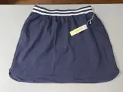 Summersalt Women's The Softest French Terry Pull-On Skirt Midnight Small