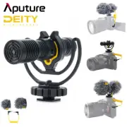 New Deity V-Mic D4 Duo Dual Capsule Cardiod Microphone Video Mic for DSLR Camera