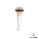 【 CONQUEST 】德國 MUHLE TRAVEL BRUSH 31M530 刮鬍刷 旅行刮鬍刷 合成纖維 鋁製霧面