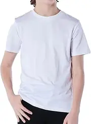 [Zmart Australia] 100% Cotton Kids T Shirt Childrens Boys Girls Basic Plain Short Sleeve Tee Tops