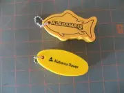 Pair of Alabama Power Floating Key Chains