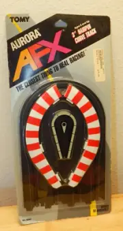 Aurora Tomy AFX 3" Hairpin Curve Slot Car Track Number 8992 - Old Stock 1989 NEW