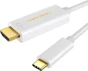 USB C to HDMI Cable for Home Office 4K@60Hz | 3ft /0.9M, CableCreation Type C to HDMI Thunderbolt 3 Compatible for MacBook Pro, MacBook Air/iPad Pro2020 2019, Surface Go, Galaxy S20/10/9/8, LG V30