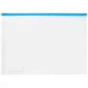 Lihit Lab Gusset Document Wallet A3 Blue