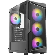 Antec AX61 Elite High Airflow Gaming Case, Stylish Mesh, 4x ARGB 120mm Fans i.WP