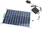 gernie DIY Solar Kit for Water Feature Outdoor, 100W Solar Powered Water Fountain Pump, 800L/H 16.4ft Lift, Modern Style