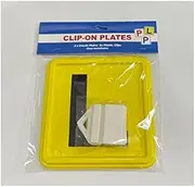 Lylac Car Plates with Clips Qld Learning 2 Pieces