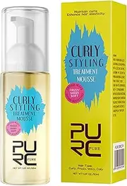 XiaoGuoZi Hair Mousse - Enhances & Waves for Natural, Romantic Look - Volume Lift & Repair - Long Lasting Hold - Nourishes Curls - Suitable for All Curly Hairs