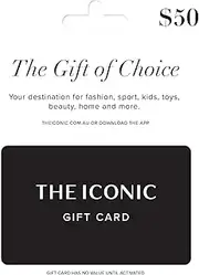 THE ICONIC Gift Card - Delivered by mail (AU Only)