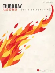 Third Day Lead Us Back Songs of Worship for Piano Sheet Music 12 Songs CCM Book