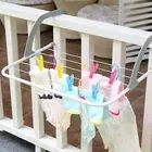 Clothes Drying Rack Position Adjustable Dry Shoes Space Saving Laundry Drying