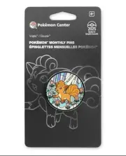 Pokémon Center 2025 Vulpix Monthly Habitat Pin (3 of 12) IN HAND!
