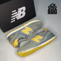 在飛比找蝦皮購物優惠-紐巴倫 New Balance 574 灰黃鞋