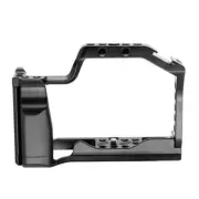 Alum Camera Housing Cage w/Cold Shoe Mount Cover Case for Canon EOS M50 M5 DLSR