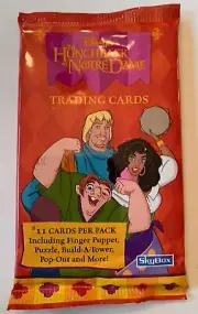 Disney’s Hunchback Of Notre Dame Trading Card Factory Sealed Pack,Unopened (B2)